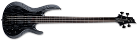 LTD SIGNATURE MLB-4 Black Blast Mike Leon 4-String Electric Bass Guitar 2024